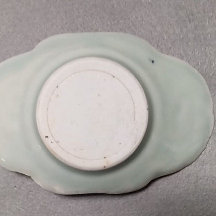 古伊万里青磁茶托　(NO3)　古伊万里茶托　茶道具　煎茶道具　古伊万里茶托
