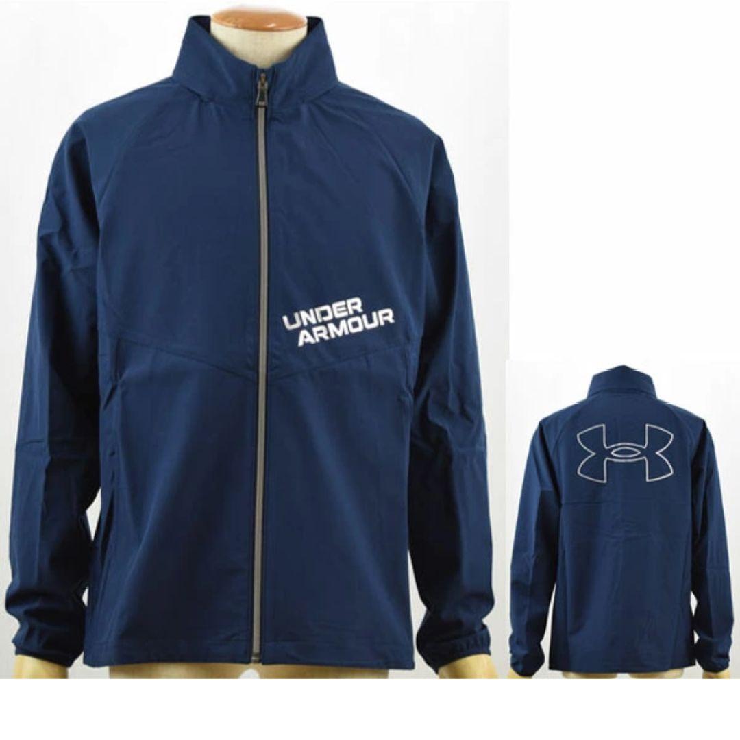 UNDER ARMOUR GOLF.ウインドジャケット.ネイビー.LGサイズ.