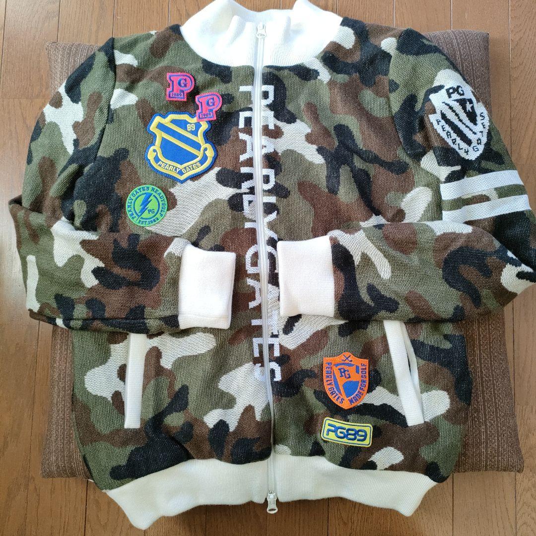 値下げ★パーリーゲイツ　迷彩蓄熱中綿ダウンアウター