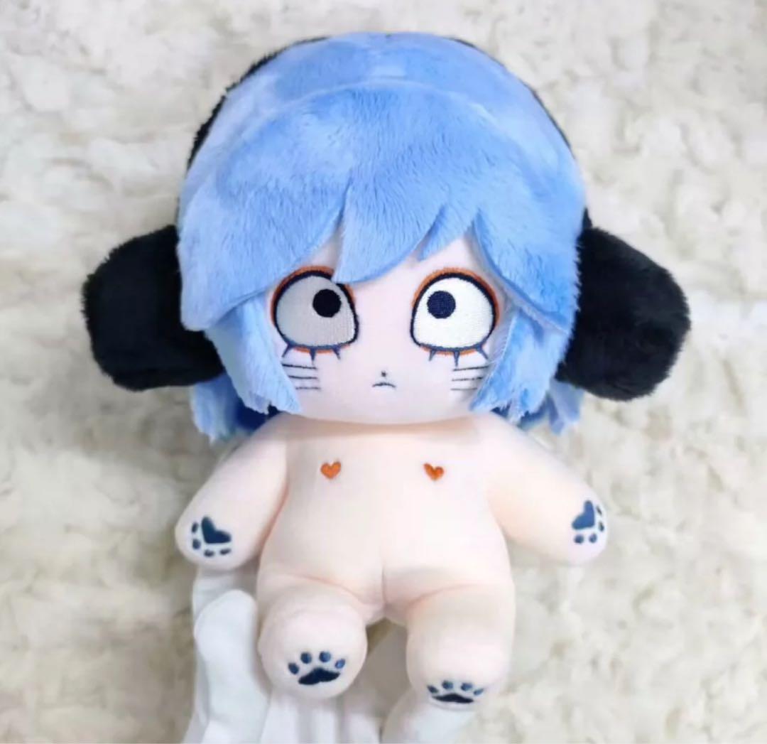 《水色黒目》激レア可愛い着せ替えぬいぐるみ《20cmぬいぐるみ》