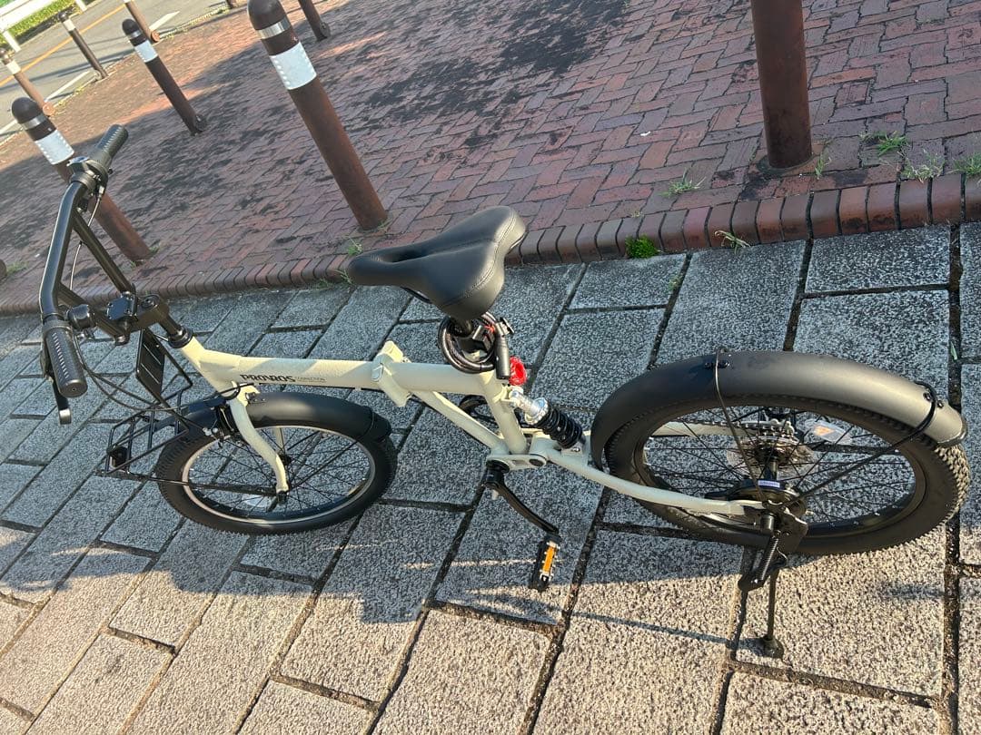 PROVROS[P-S206] サスペンション付き折りたたみ自転車(20インチ)