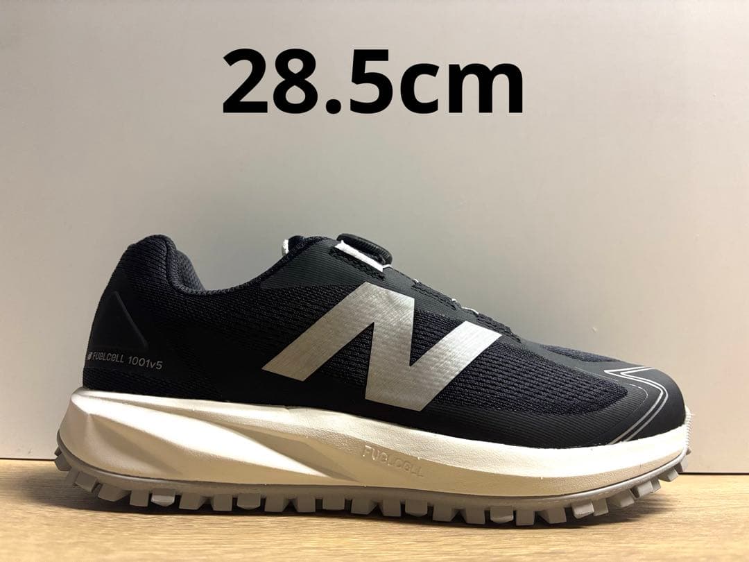 未使用 28.5cm 2E ニューバランスゴルフシューズUGS1001Fブラック