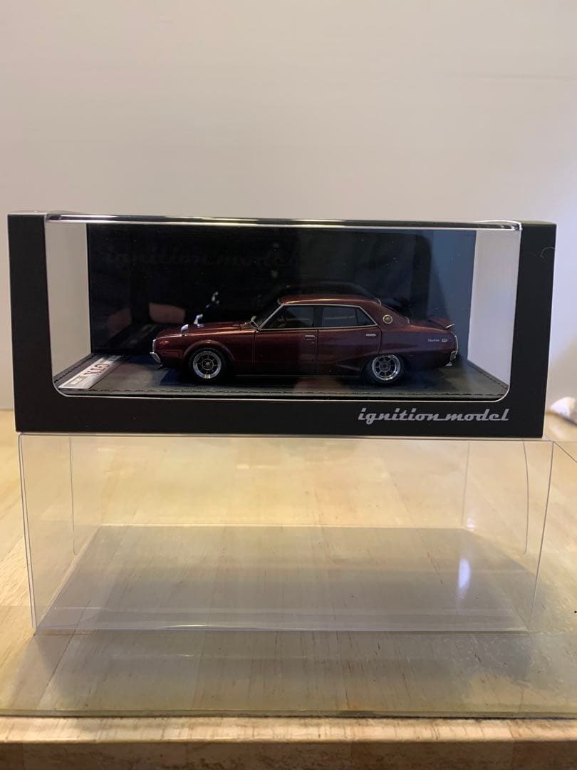 イグニッションモデル　1/43 スカイライン　GT-X (GC110) パープル