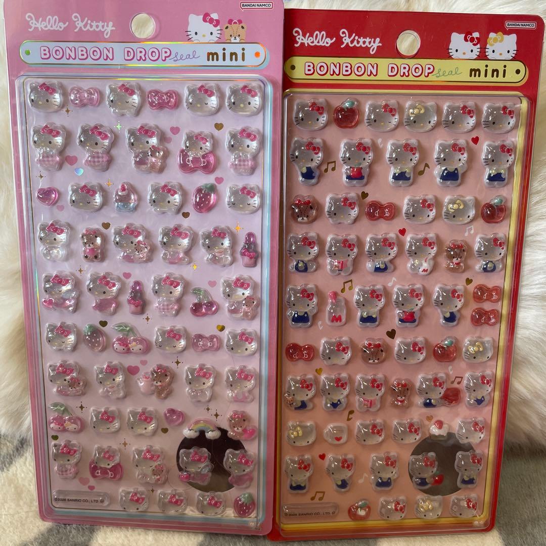 BON BON DROP ハローキティ クロミシナモンデザイン 4シートセット