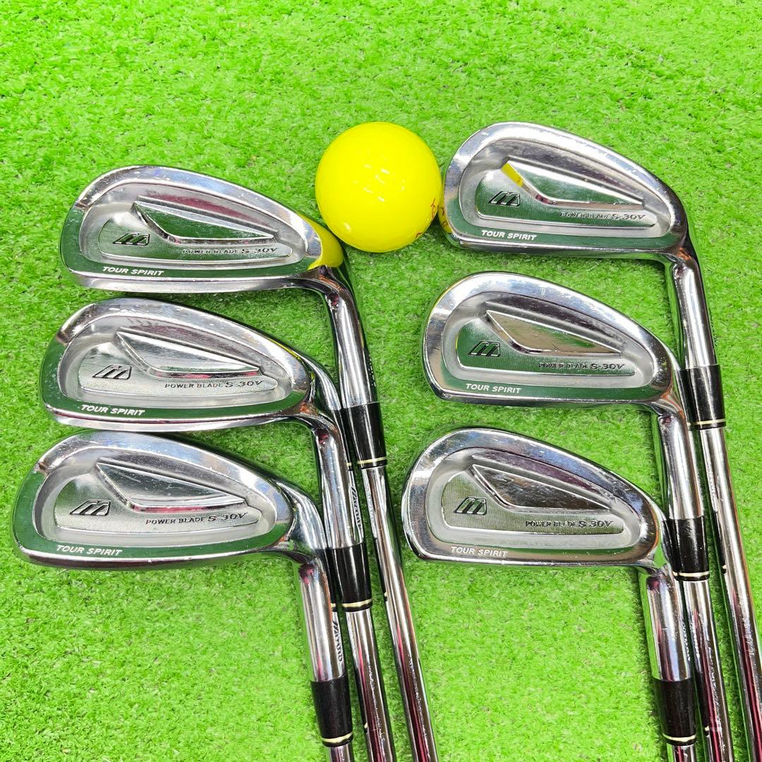 寶TIS-558 MIZUNO #4.5.6.8.9.P アイアンセット SR