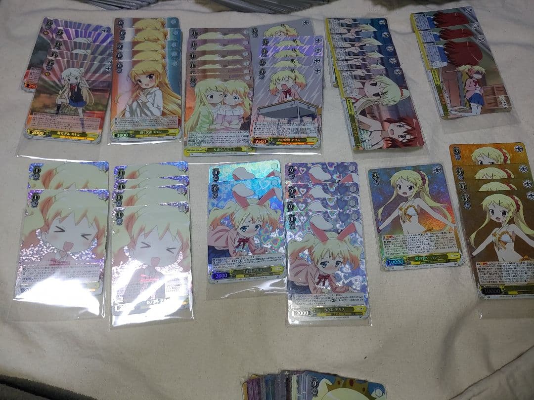 ヴァイスシュヴァルツ きんいろモザイク SR RRR まとめ売り