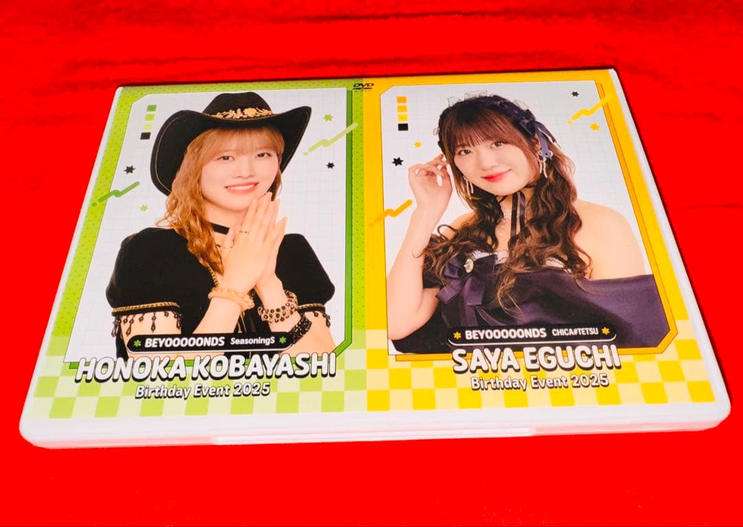 江口紗耶・小林萌花バースデーイベント2025 BEYOOOOONDS DVD