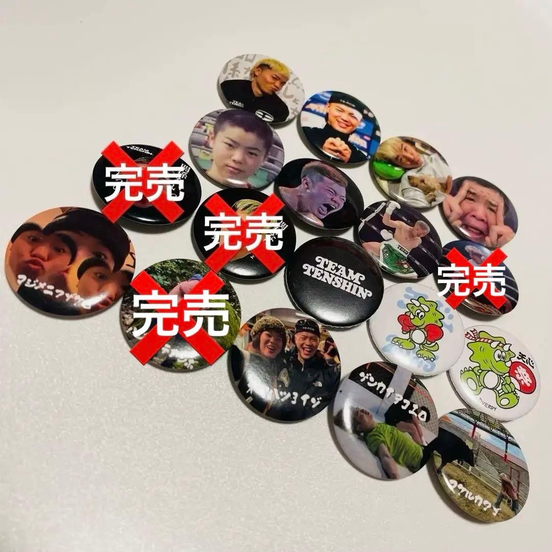 那須川天心☆缶バッジ18個セット