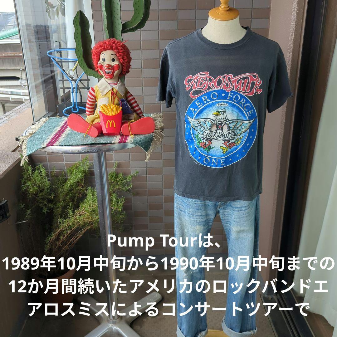 エアロスミス Aerosmith Pump Tour 1990 ツアー Tシャツ
