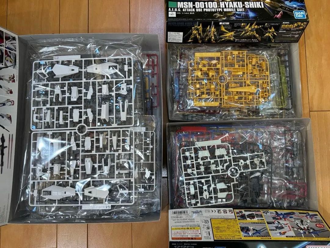 MG ゼータガンダム 1/100 プラモデル 他3体セット
