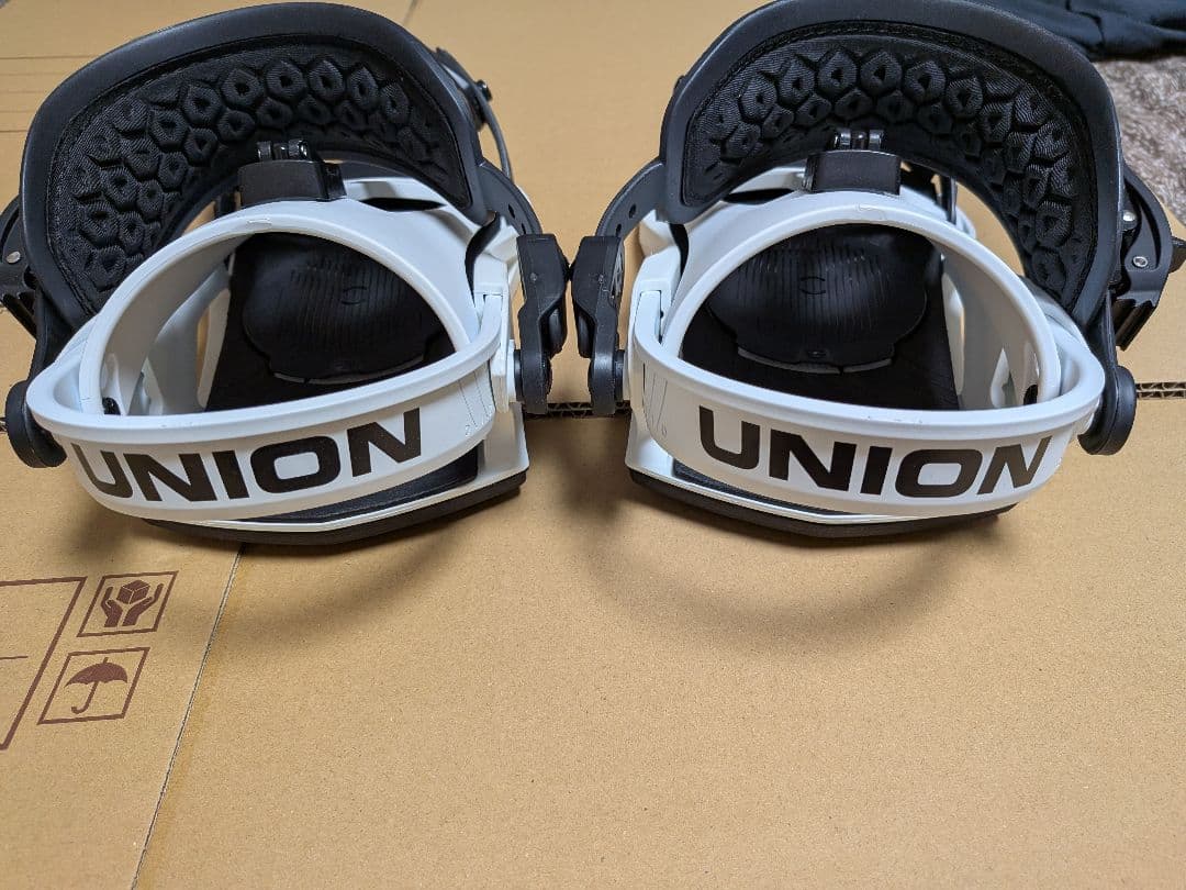 UNION FLITE/PRO スノーボードビンディング ホワイト