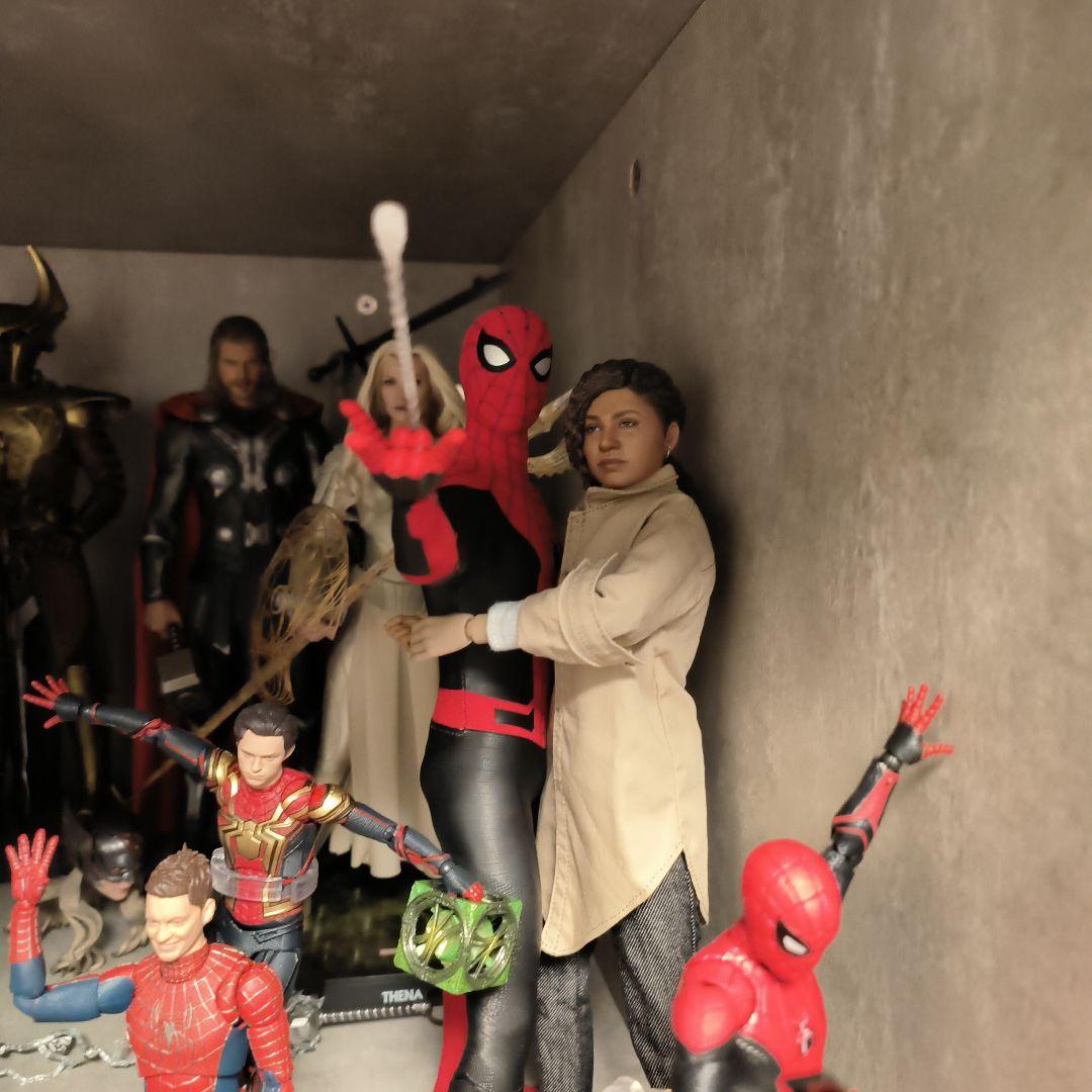 ホットトイズ スパイダーマン アップグレードスーツ ※パーツ欠品有り