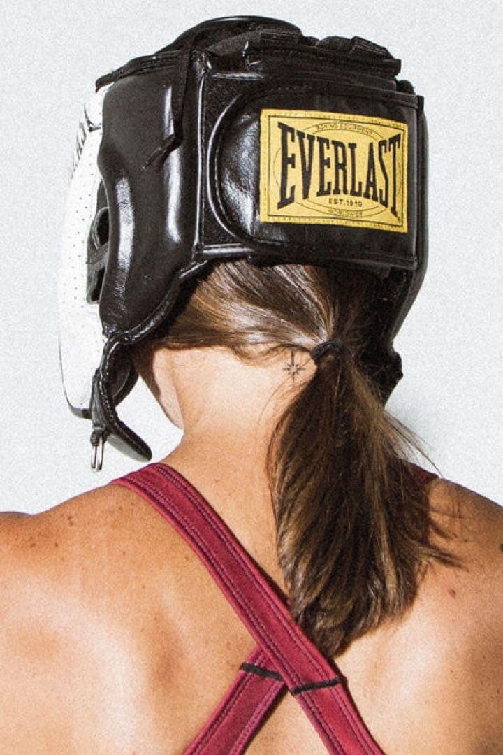 新品 Everlast 1910 ヘッドギア 本革 正規品