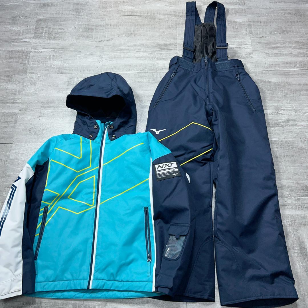美品 MIZUNO ミズノ スキーウェア 140cm スノーウェア N-XT