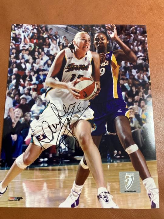 WNBA Lauren Jackson サイン入り写真