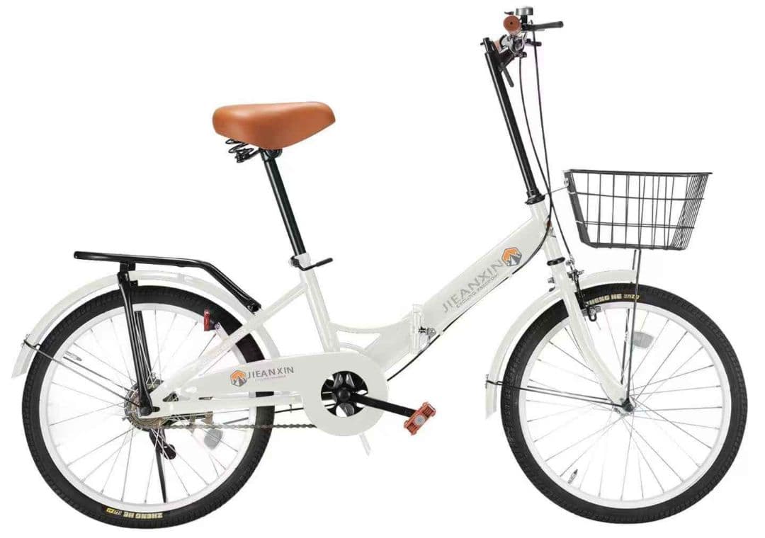 折りたたみ自転車 20インチ ホワイト