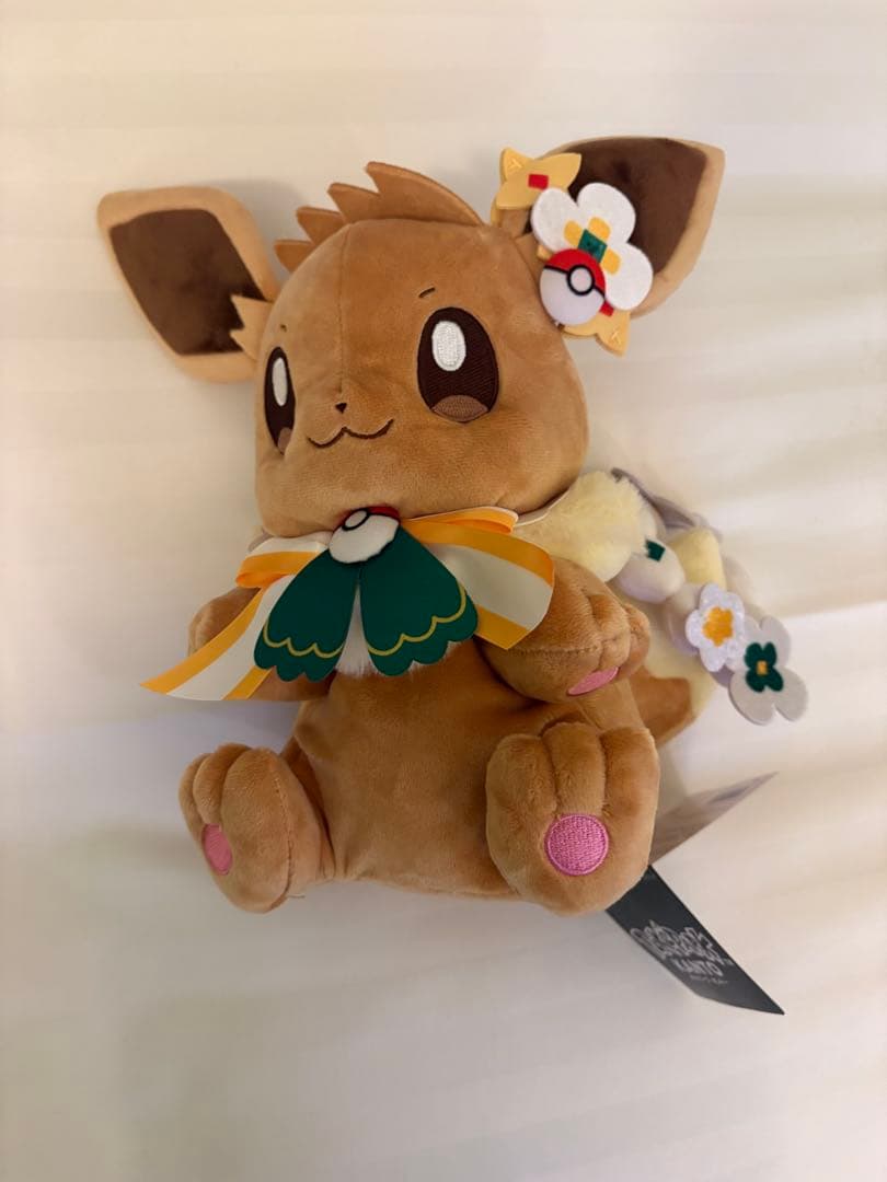 ポケパークカントー限定　イーブイ　ぬいぐるみパペット　カーニバル衣装