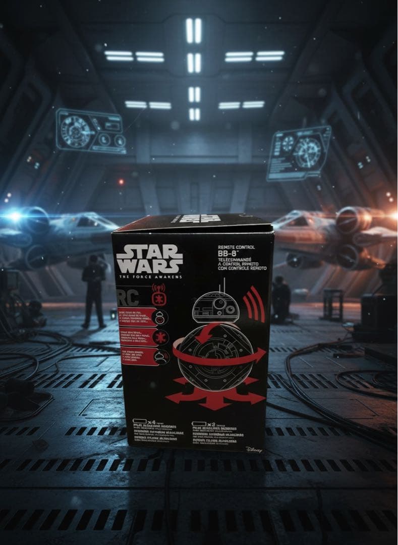 STAR WARS BB-8 ロボット2つ コントローラーとフォースバンド付き