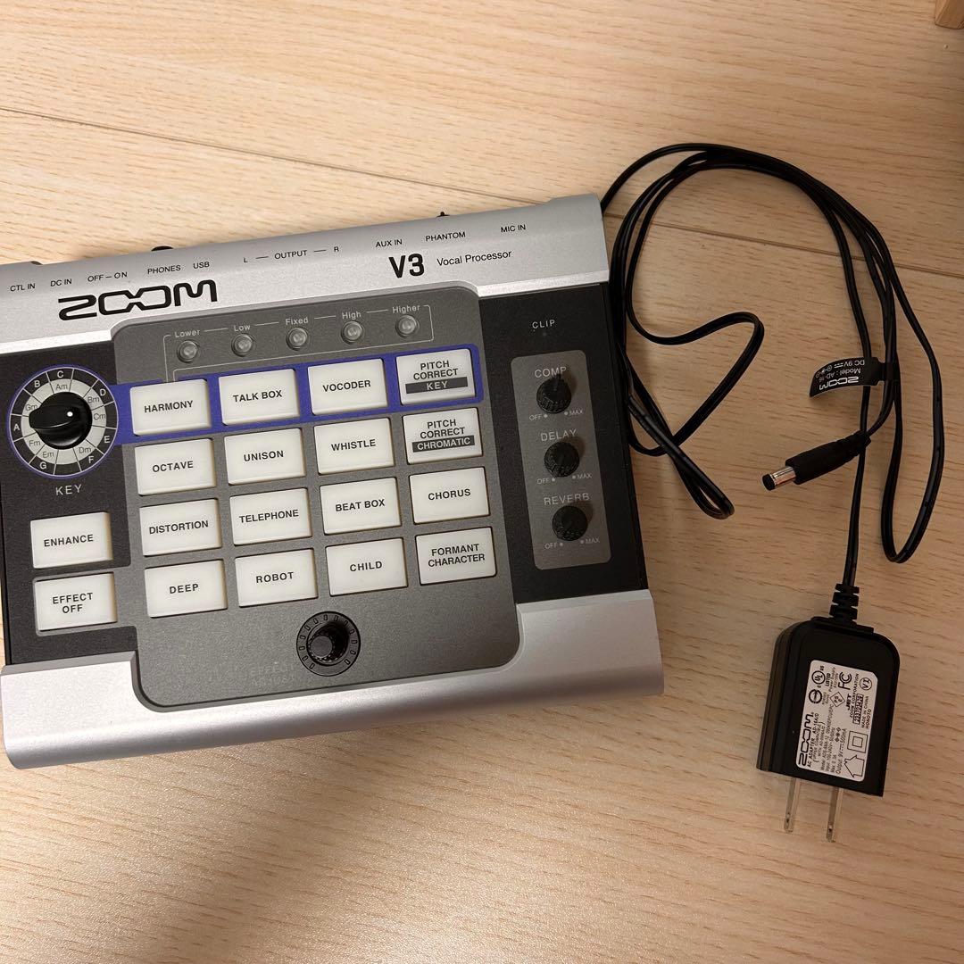 ZOOM V3 エフェクターオーディオインターフェース