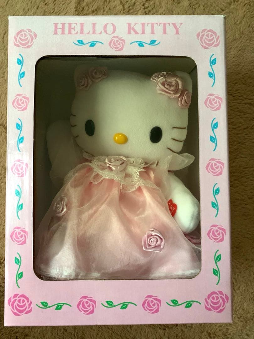 ハローキティ ぬいぐるみ ピンクドレス