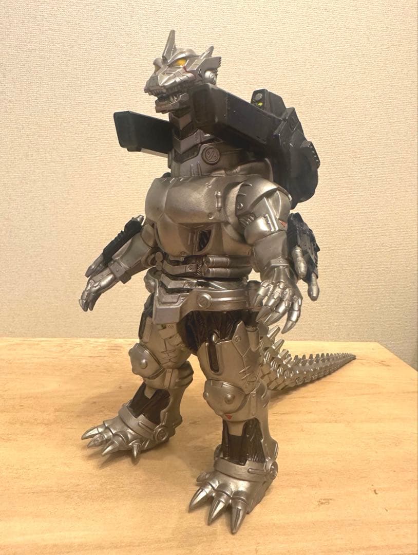 ゴジラ×メカゴジラ　ソフビ人形　メカゴジラ 2002年　当時