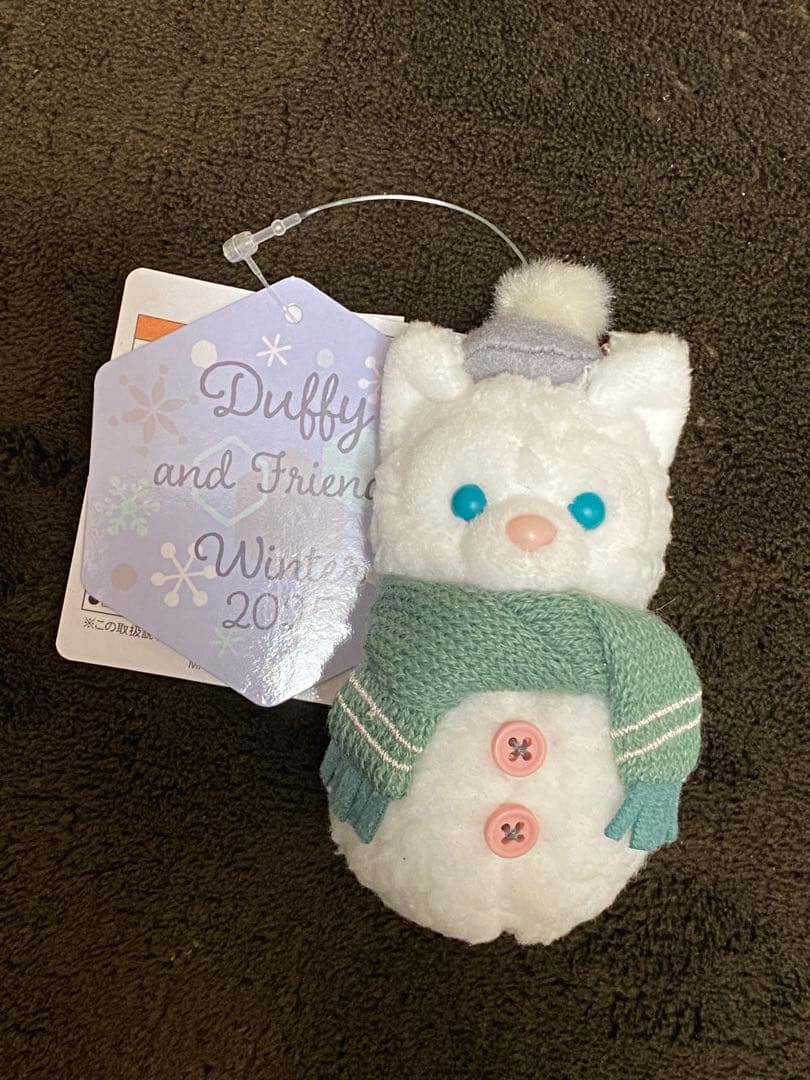 ジェラトーニ　Duffy and Friends 雪だるまストラップ 2025