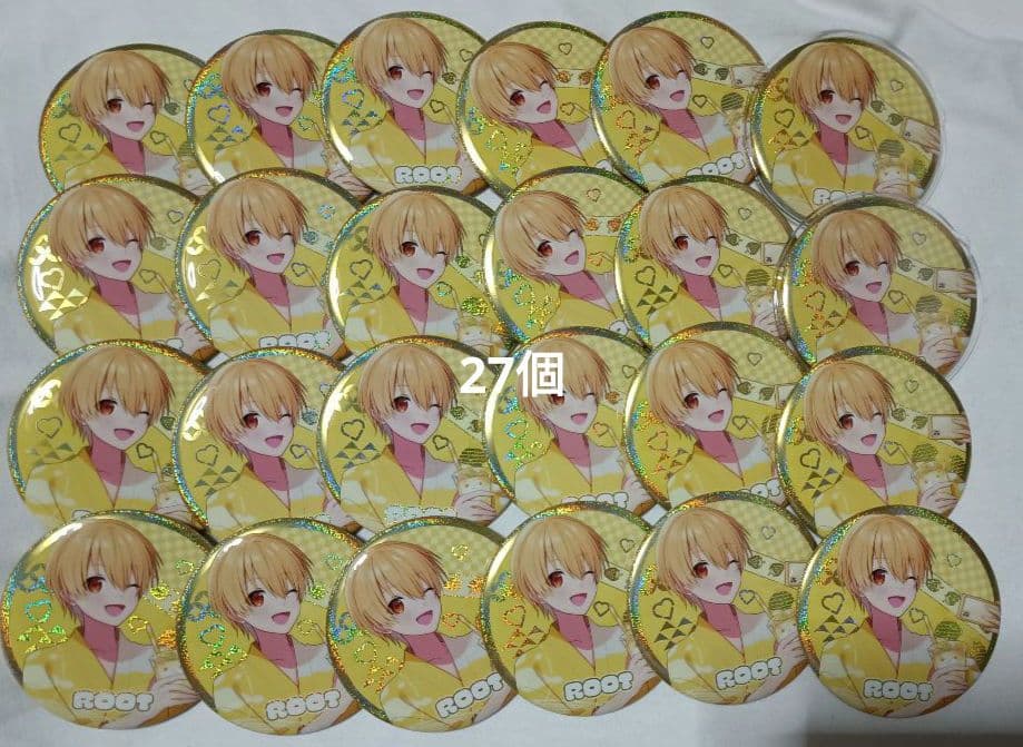すとぷり　るぅと　Big缶バッチ　2022　summer