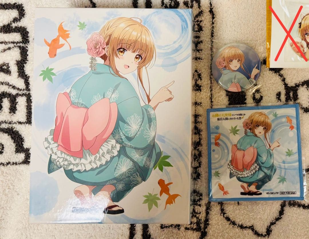 お隣の天使様 Blu-ray アニメイト 全巻購入特典 収納BOX 缶バッジ