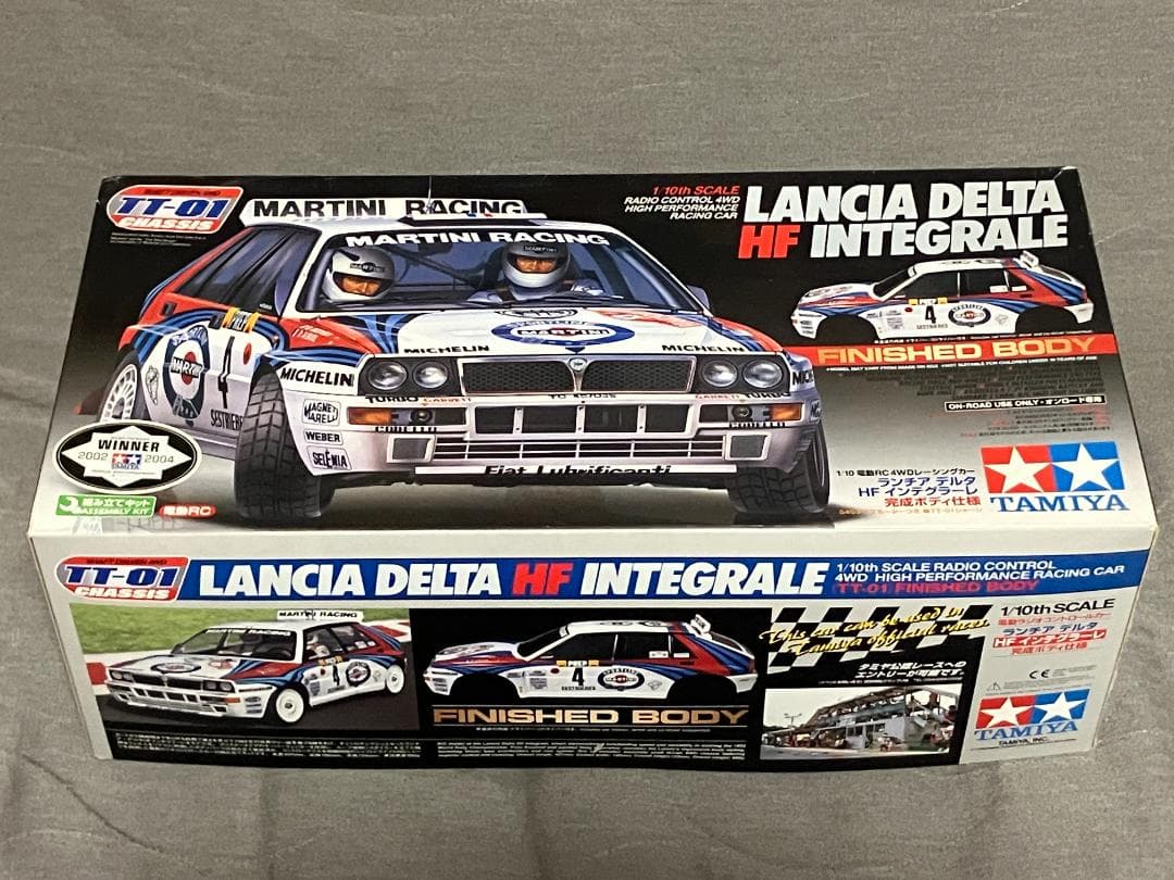 タミヤ 1/10 RCカー ランチア デルタ HF インテグラーレ 完成ボディ