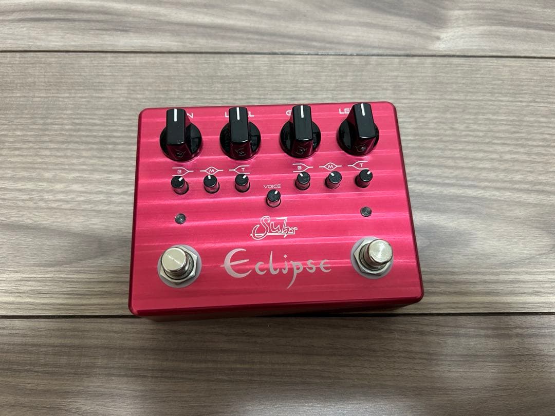 Suhr Eclipse ギターエフェクター 赤