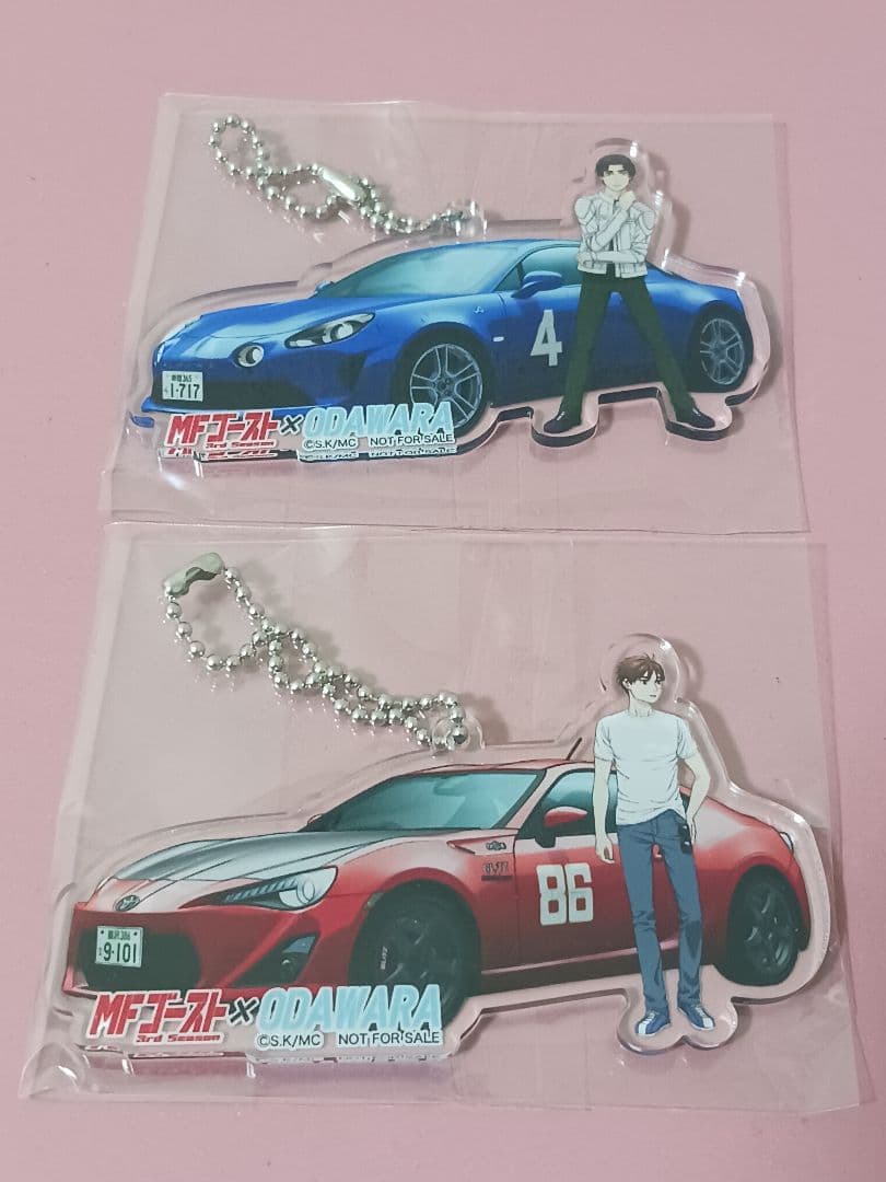 コンプ②★アクリルキーホルダー2種セット☆MFゴースト小田原スタンプラリー☆特典