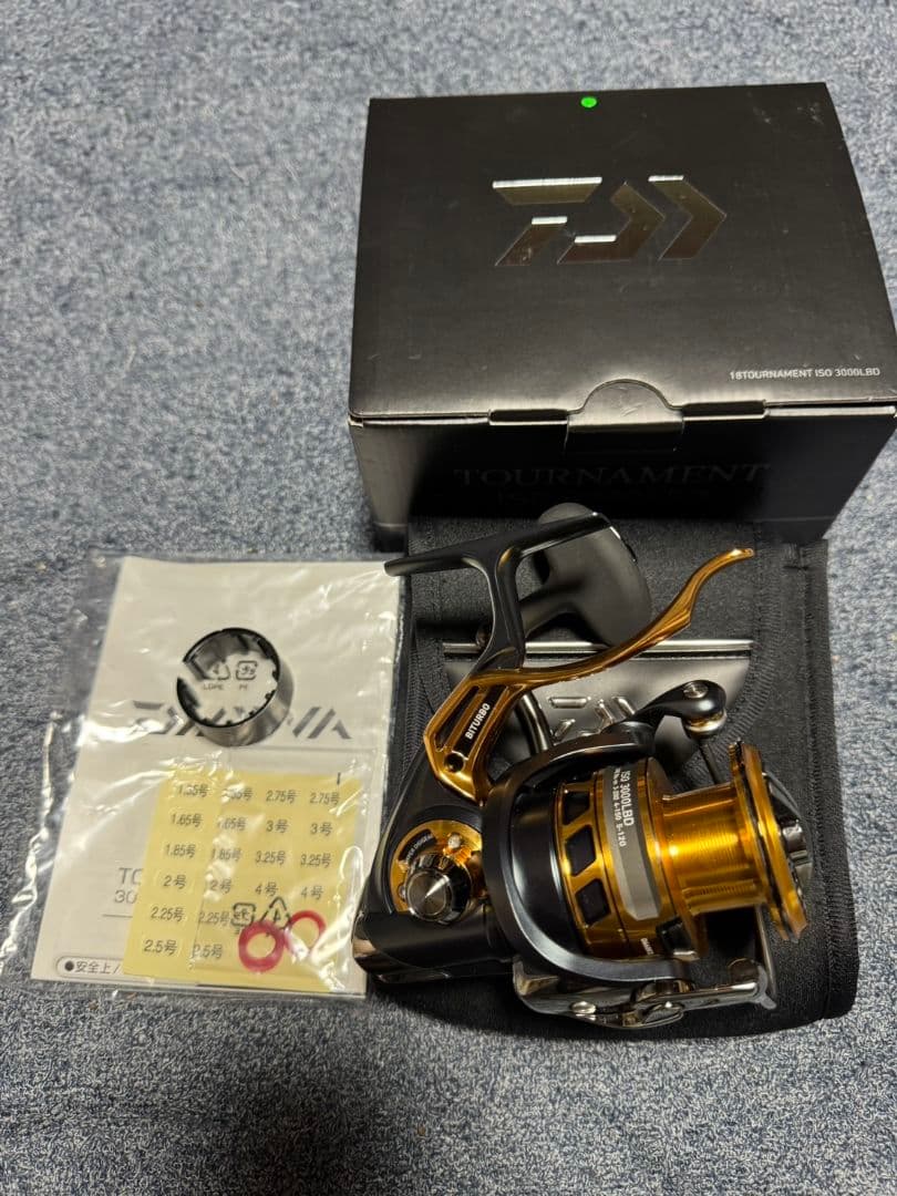 ダイワ 18トーナメントISO 3000LBD 未使用