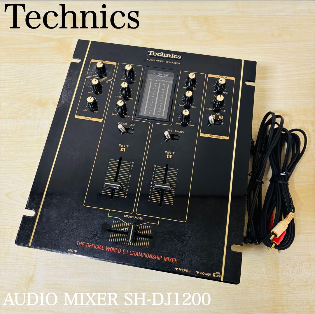Technics テクニクス SH-DJ1200 オーディオミキサー 送料込み