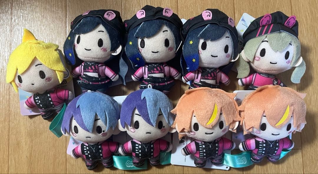 プロセカ ビビバス ふわぷちマスコット ぬいぐるみ　Awakening Beat