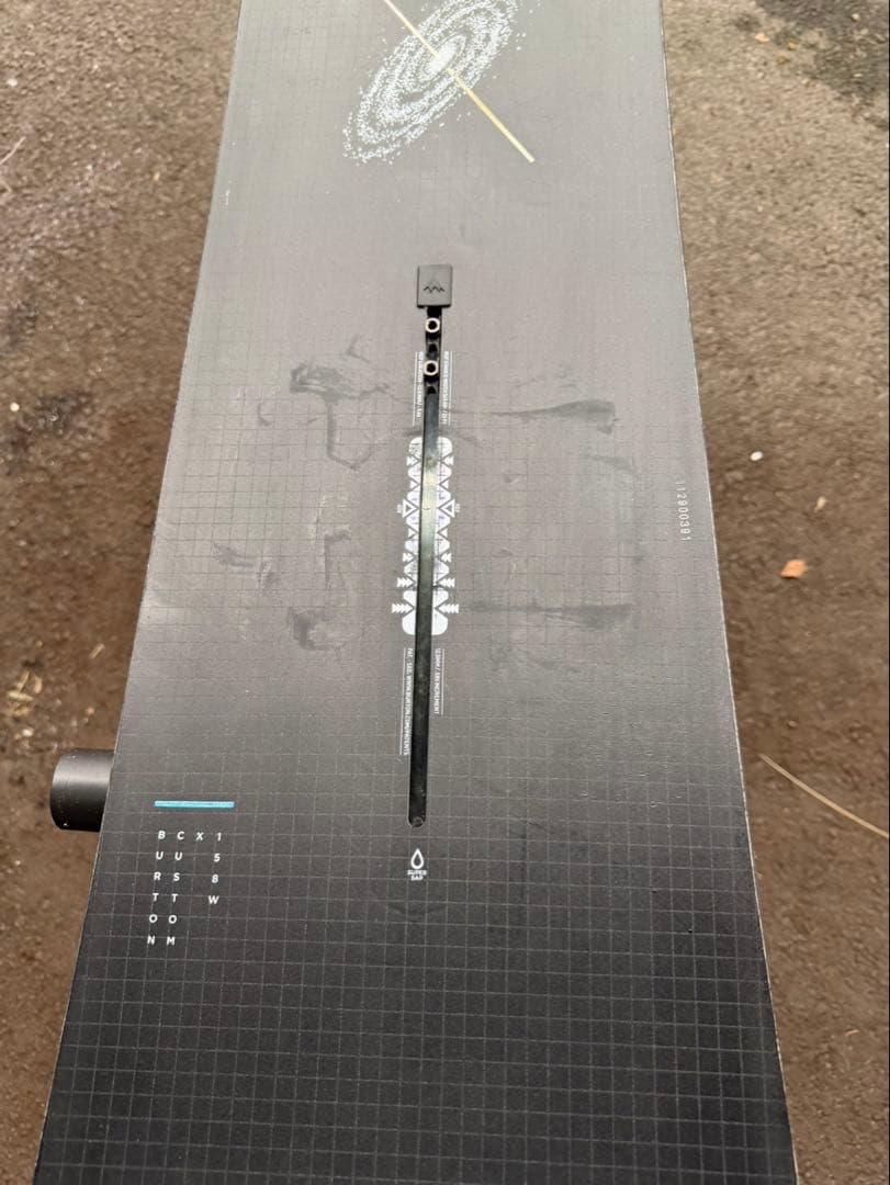 バートン　カスタムX 158cm ワイド