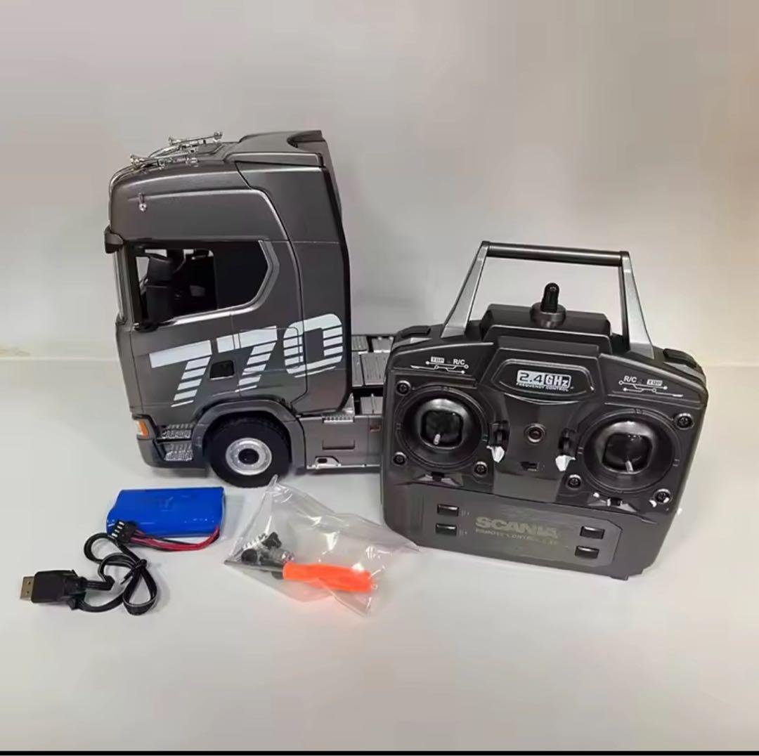 スカニア　R770 ラジコン　トレーラー　1/18 19ch ヘッド　台車セット