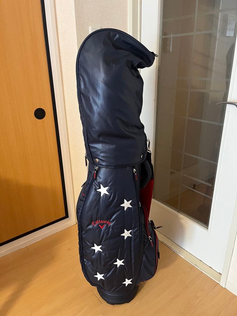 Callaway キャロウェイ ゴルフバッグ ネイビー 星柄