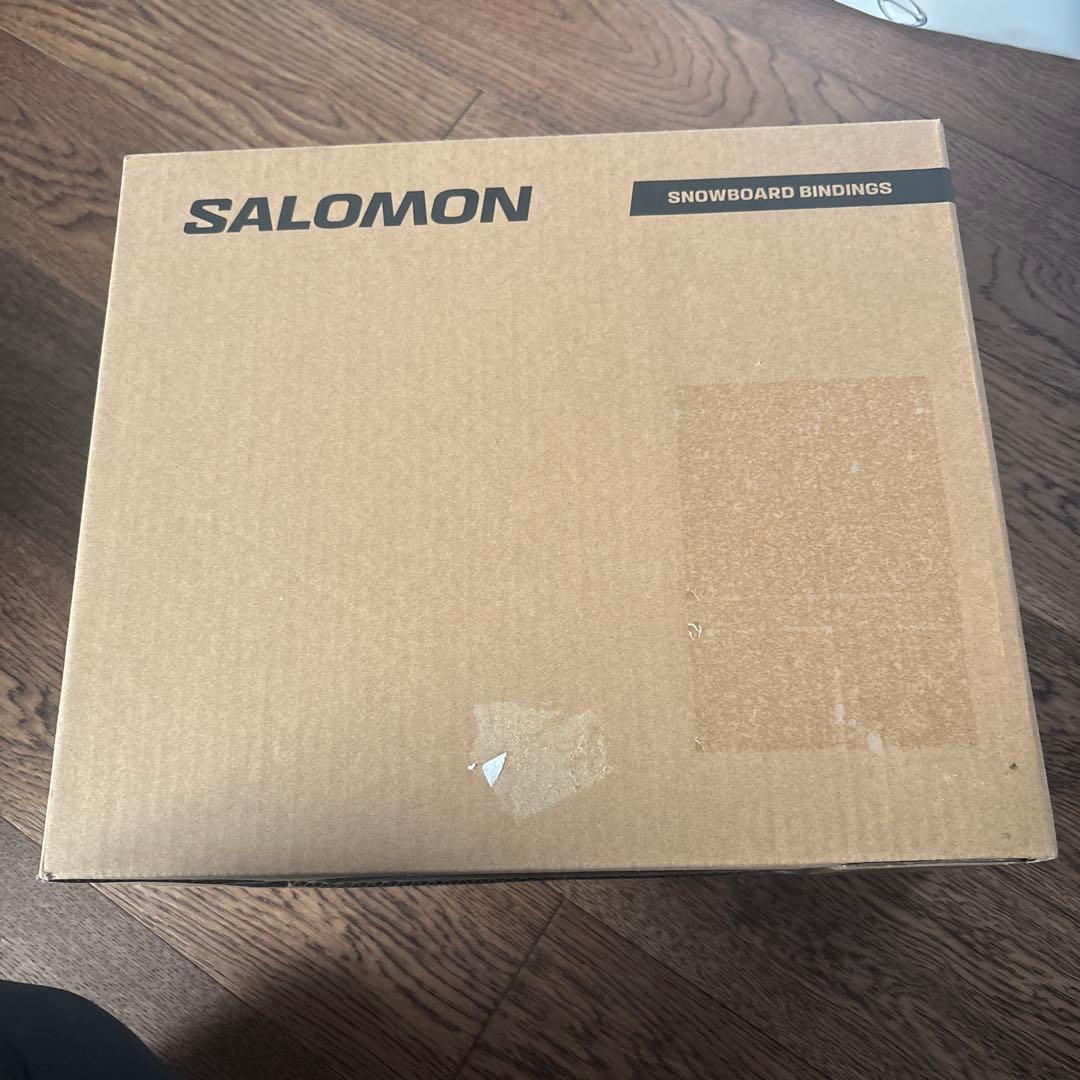SALOMON RHYTHM ビンディング ホワイト Lバイン　スノボ