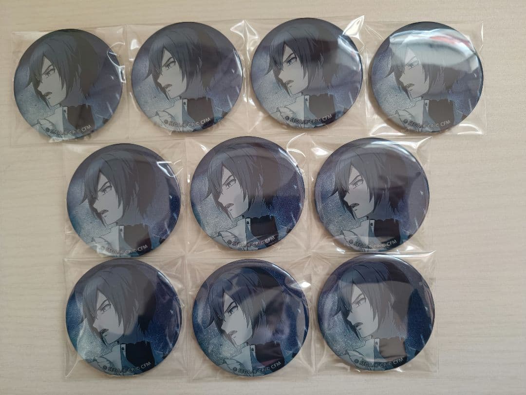 プロセカ グリッター缶バッジ 47C KAITO
