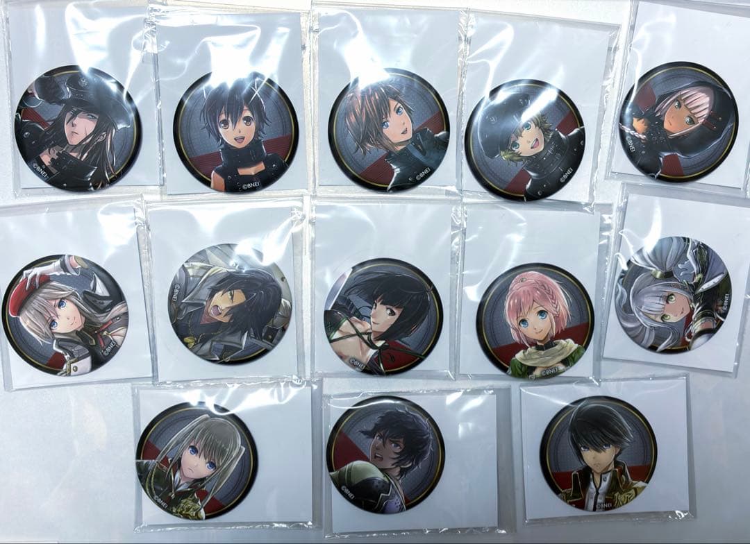GOD EATER（ゴッドイーター）缶バッジ 13点セット