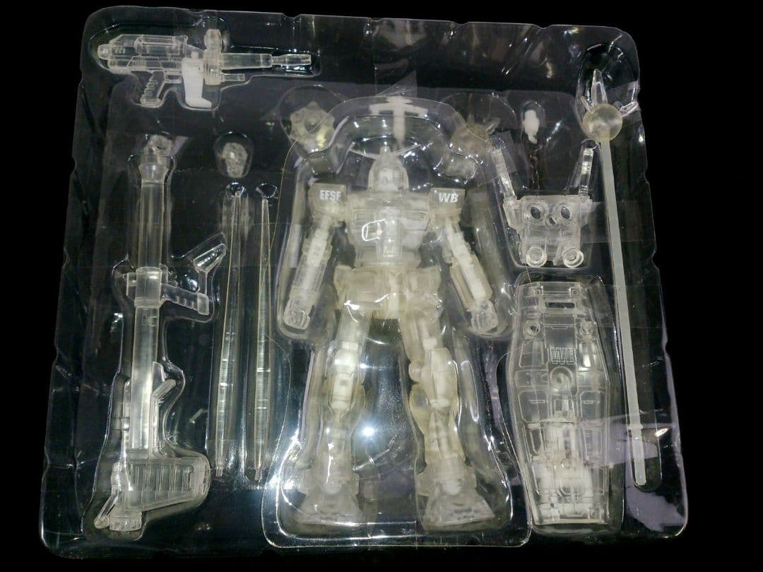 【激レア・当選品】MIA 300万個突破記念　限定版ガンダムクリアー3体セット