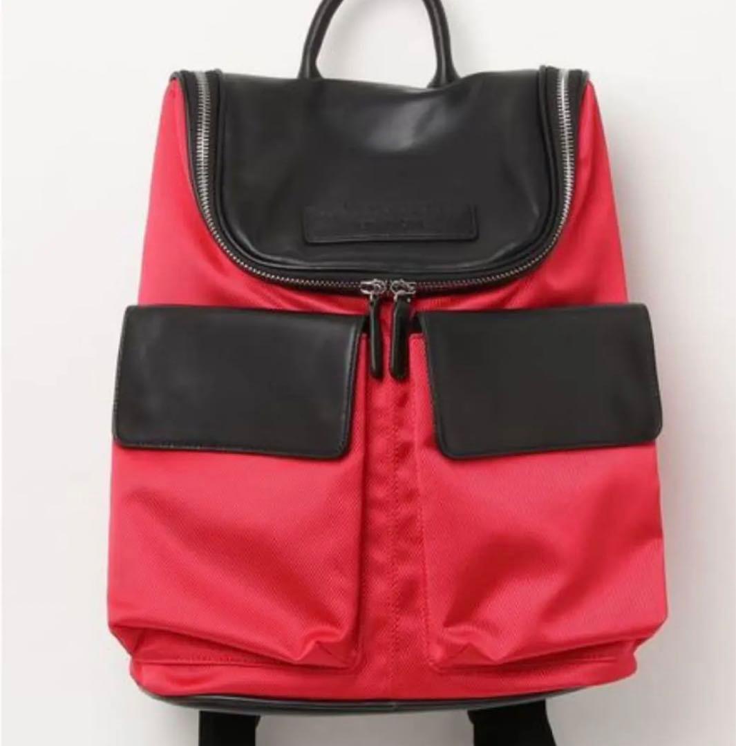 【新品・未使用】マスターバニー　PE&レザーバックパック