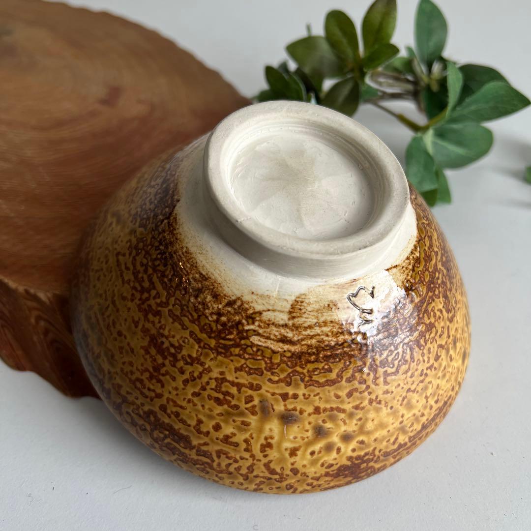 k038 茶道具 抹茶碗セット 秀泉陶苑 織部茶碗（緑釉）・黄伊羅保釉 平茶碗