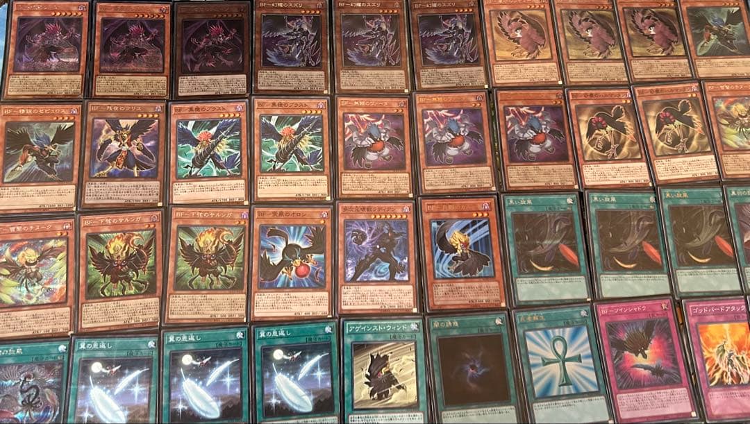 遊戯王OCG BF ブラックフェザーデッキ　高レアリティ スズリプリシク3枚積み