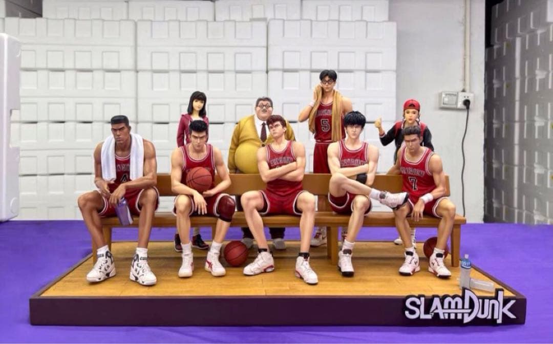 SLAM DUNK スラムダンク フィギュア ガレージキット 9体
