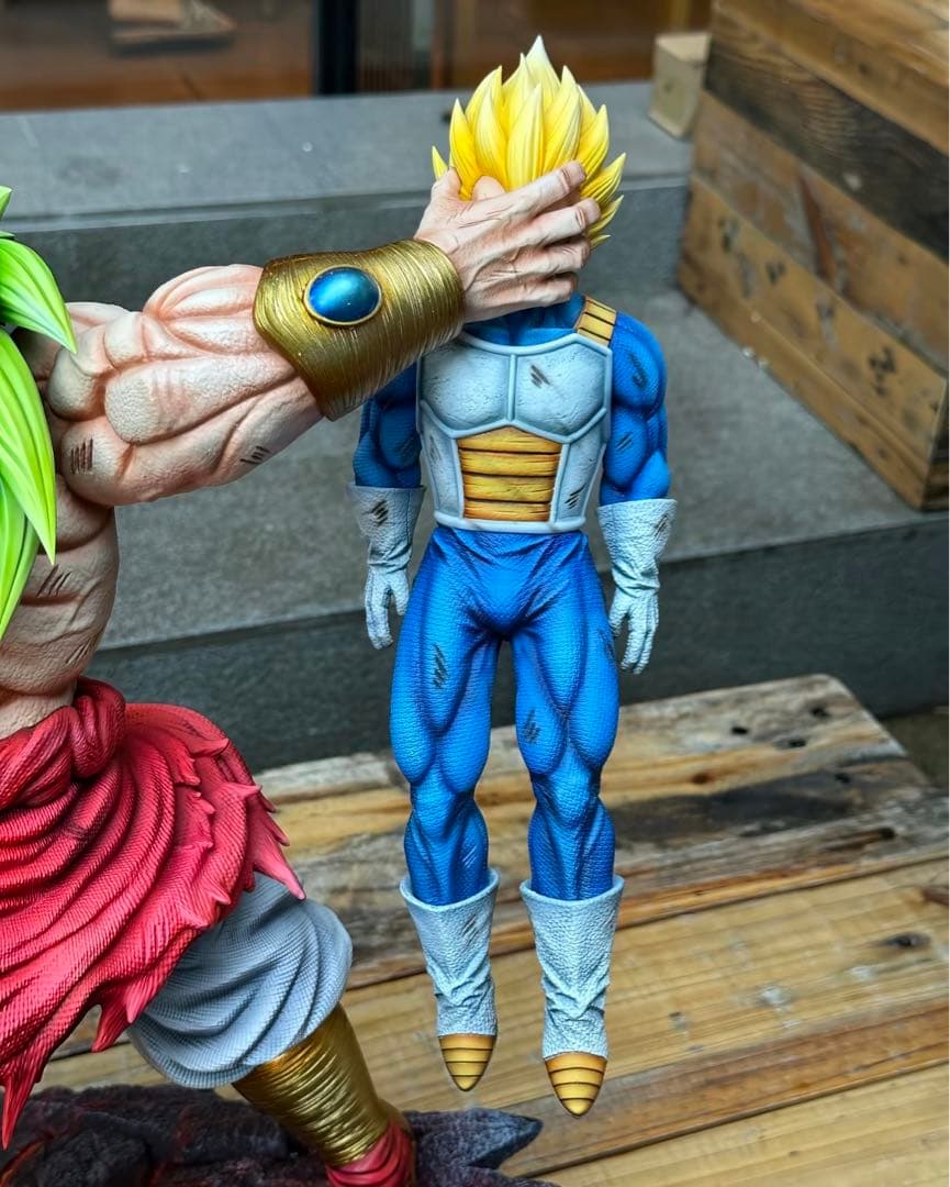 ドラゴンボール 孫悟空 ブロリー ベジータ フィギュア ガレージキット
