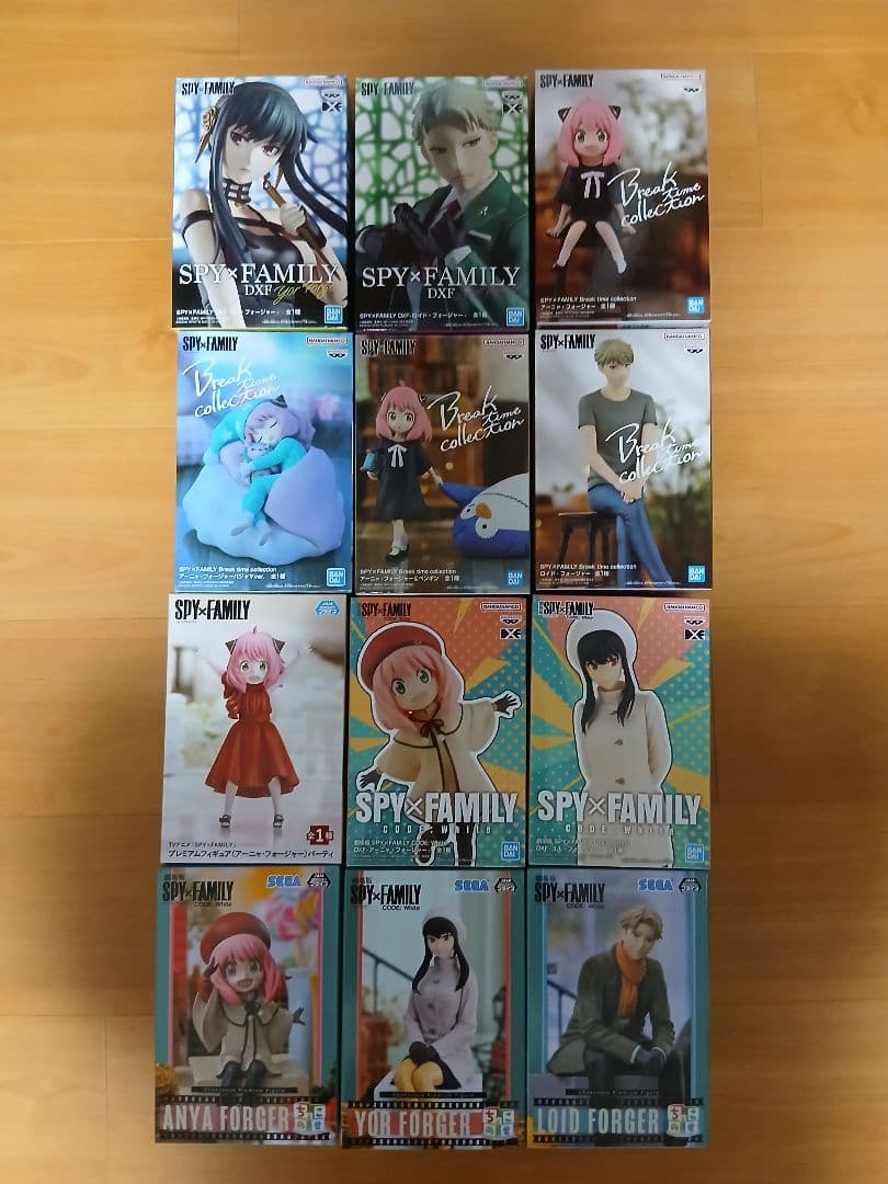 SPY×FAMILY　フィギュア　１２個セット