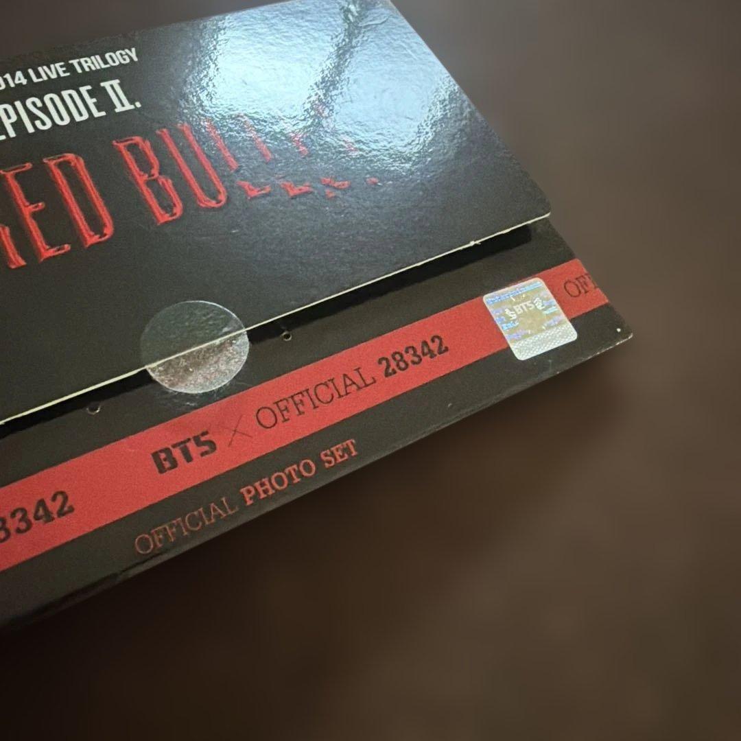 BTS THE RED BULLET フォト テテ テヒョン コンプ