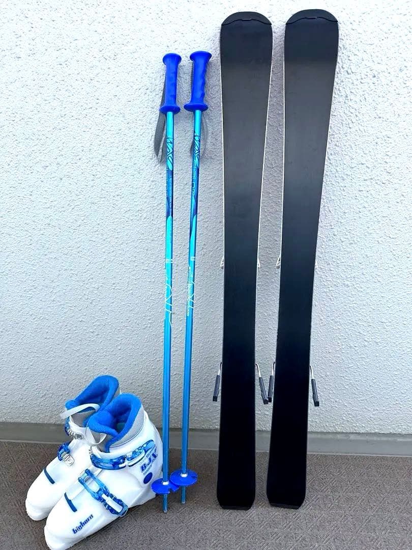 キッズ スキー 3点セット アトミック スキー板 ストック ブーツ 20cm