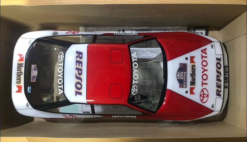 タミヤ　ラジコン　トヨタ セリカ GT-Four (ST165)　塗装済みボディ